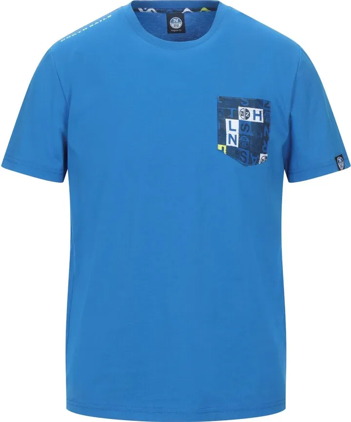 T-shirt Azure