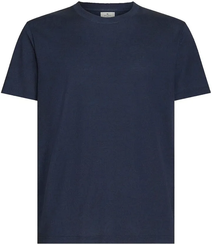 paisley-print cotton T-shirt