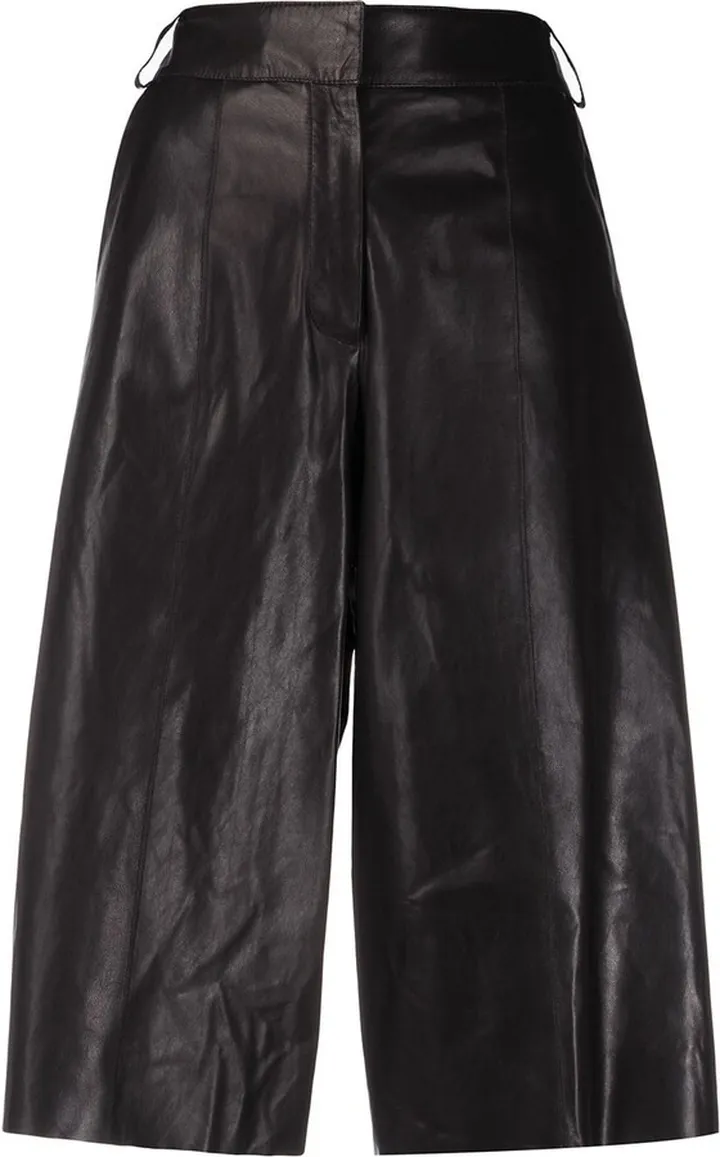 High Rise Cropped Trousers