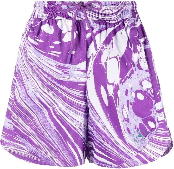 TruePurpose printed training shorts