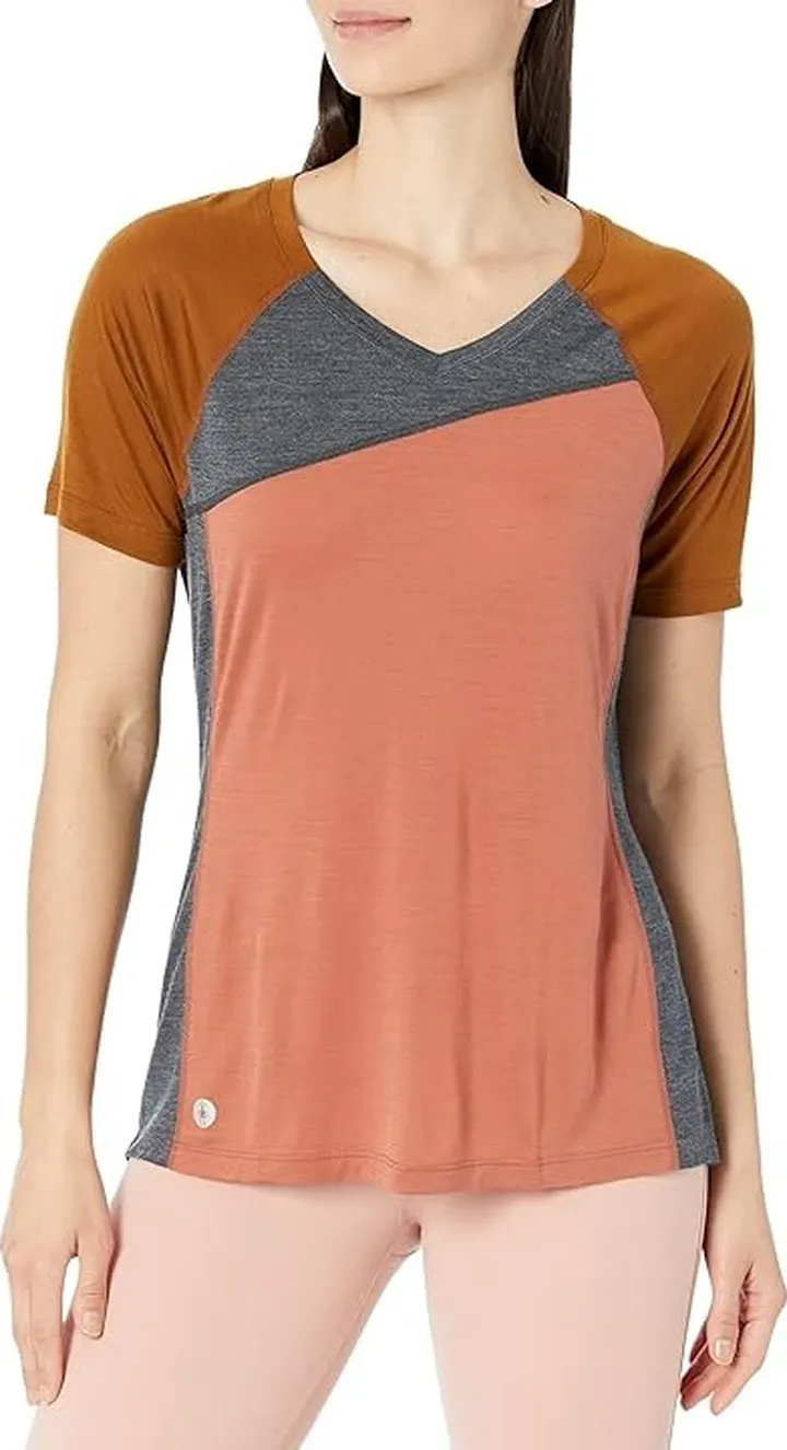 Smartwool Merino Sport 120 Mountain Bike Short Sleeve Tee (Copper) Women's Clothing