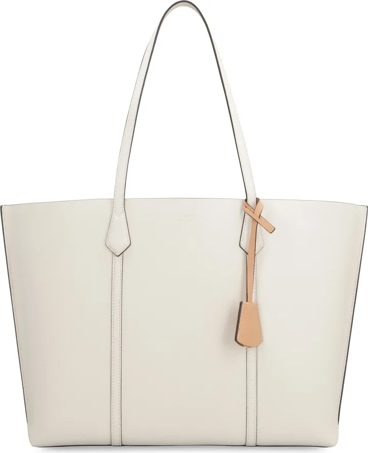 Perry Smooth Leather Tote Bag