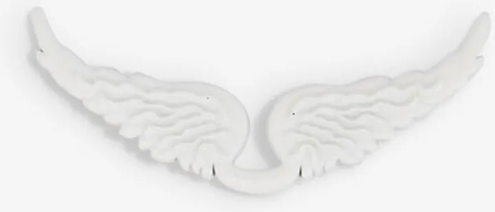 Womens Jaune Swing Your Wings Clip-on bag Charm