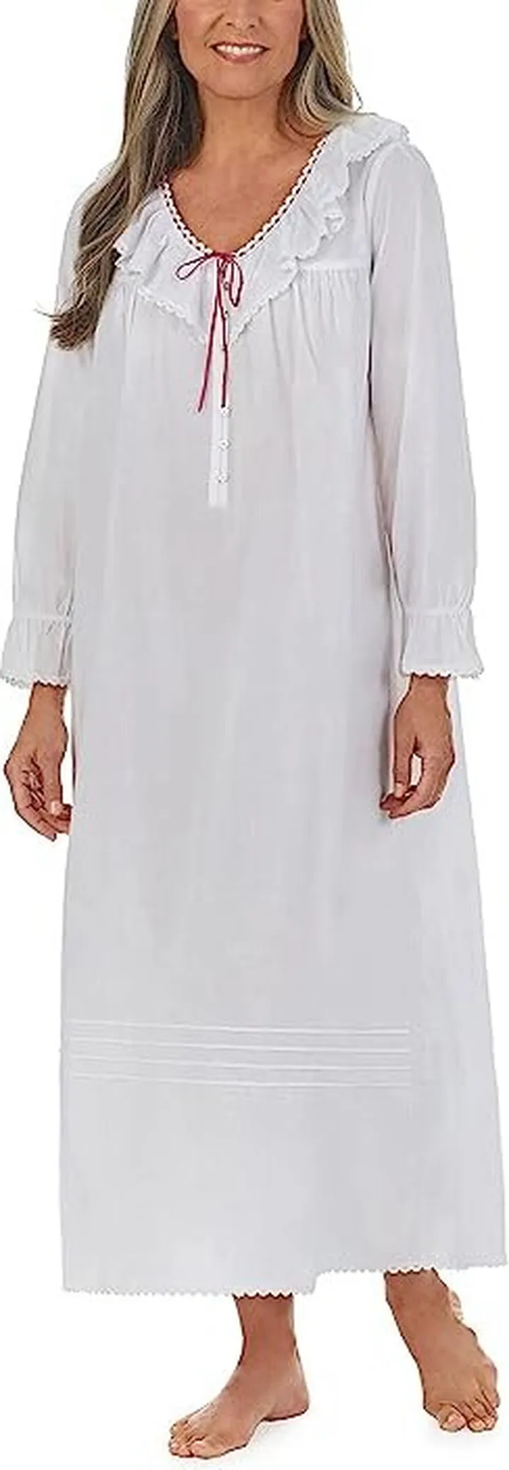Eileen West Ballet Nightgown (White) Women's Pajama