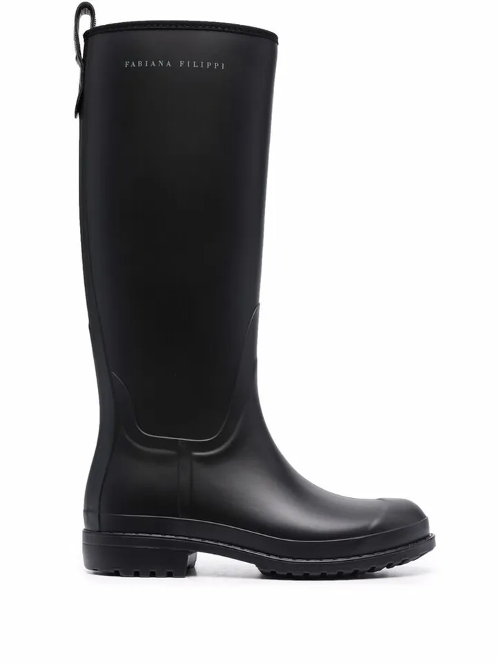 Logo-Stamp Wellie Boots
