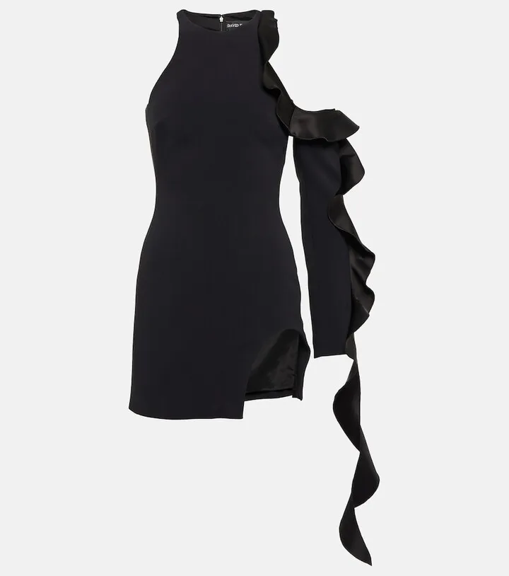 Asymmetrical minidress