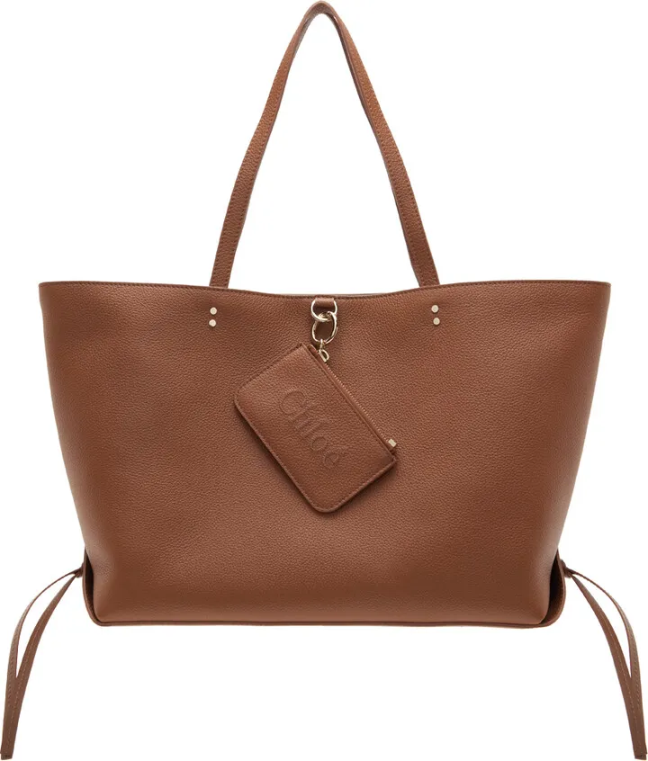 Chloé Brown Sense Medium Tote