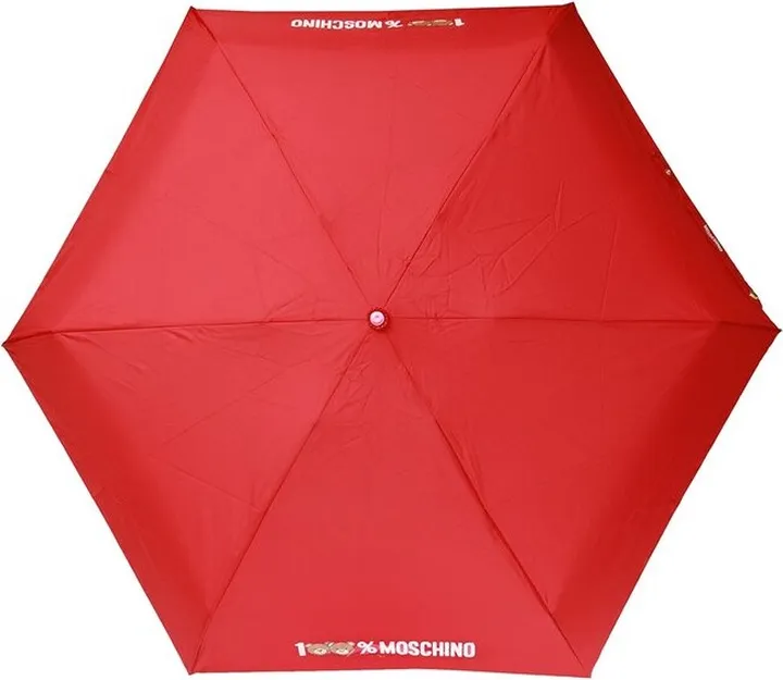 Moschino Super Mini Logo-Printed Compact Umbrella