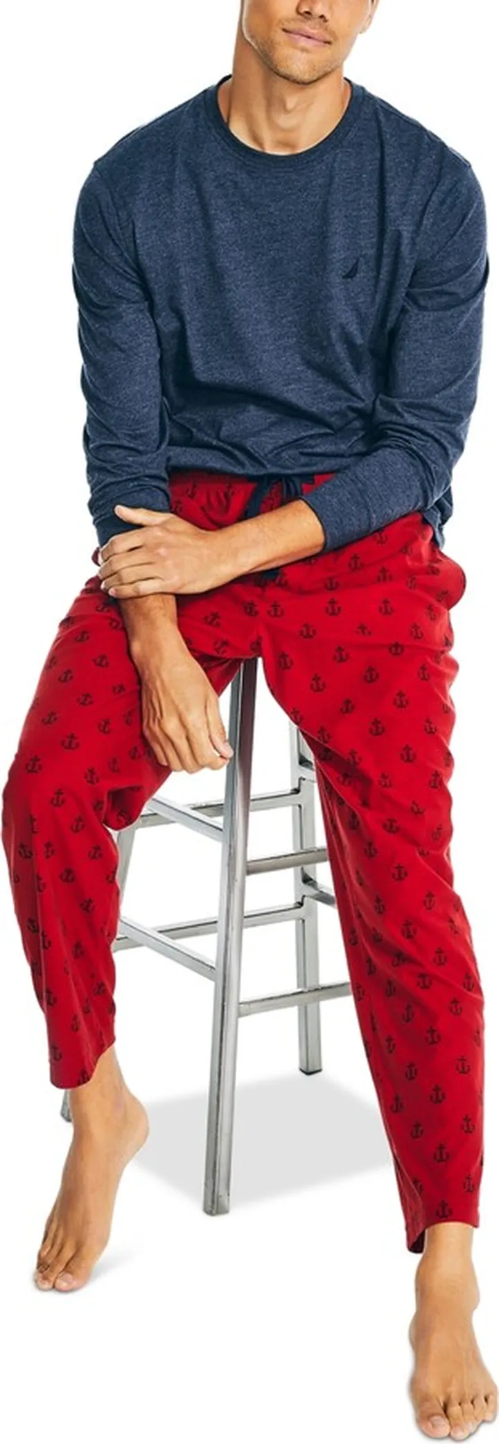 Nautica Men's Cozy Fleece Pajama Pants