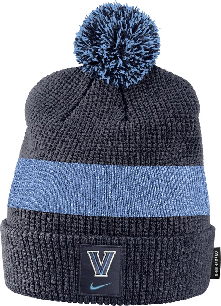 Villanova Nike Unisex College Pom Beanie in Blue