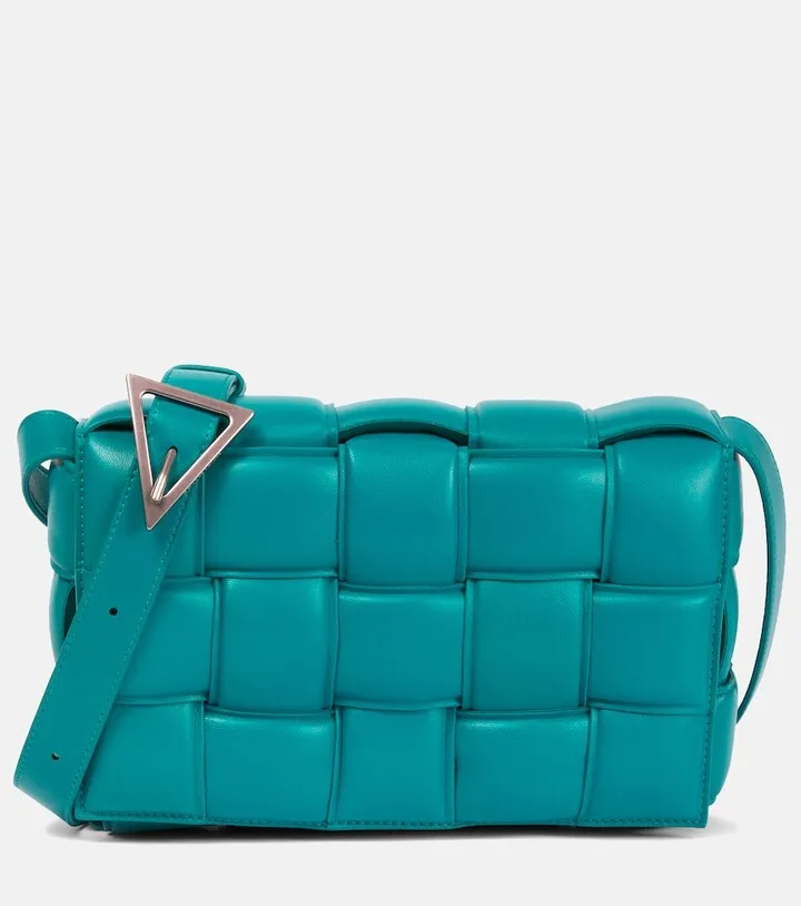 Padded Cassette leather shoulder bag