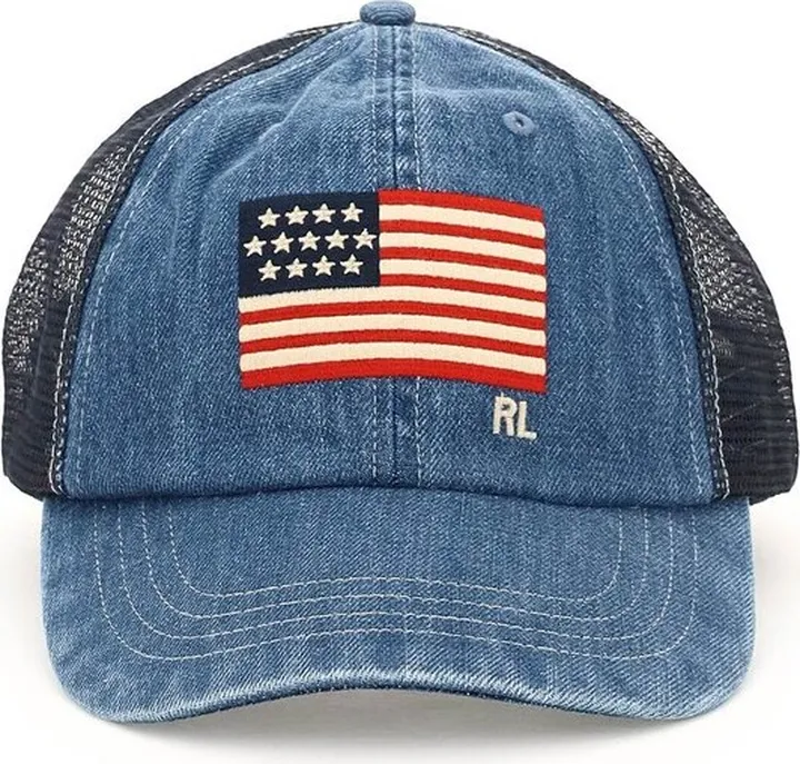 Polo Ralph Lauren Denim Mesh Baseball Cap