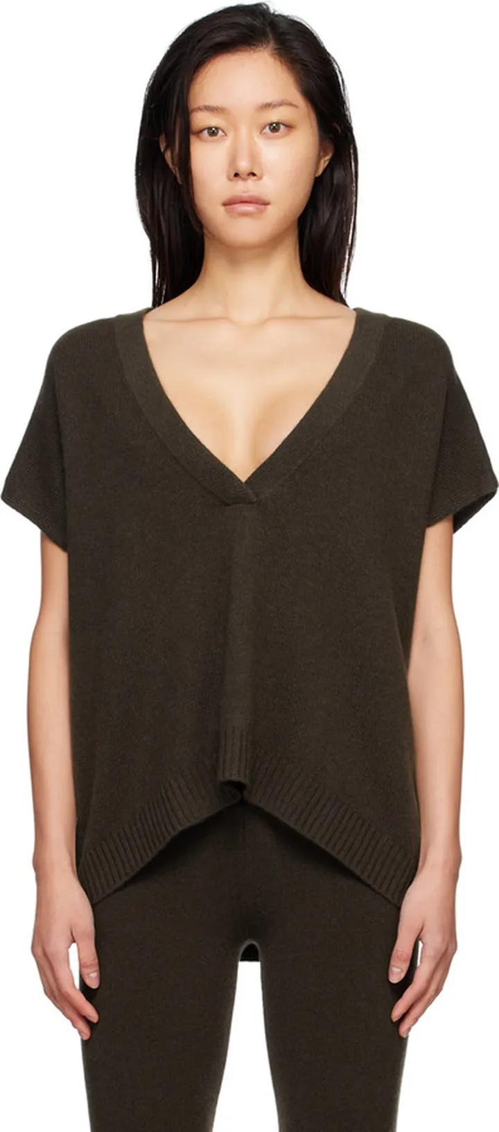 LISA YANG Brown Linn Vest