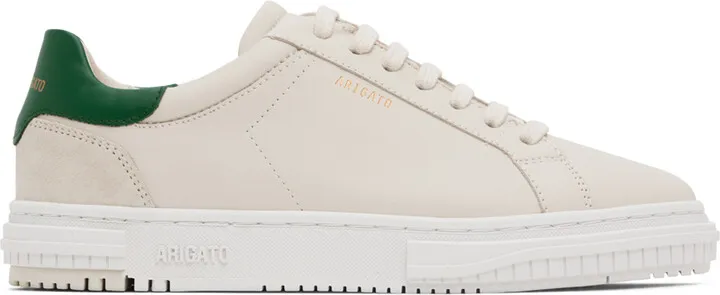 Axel Arigato Beige & Green Atlas Sneakers