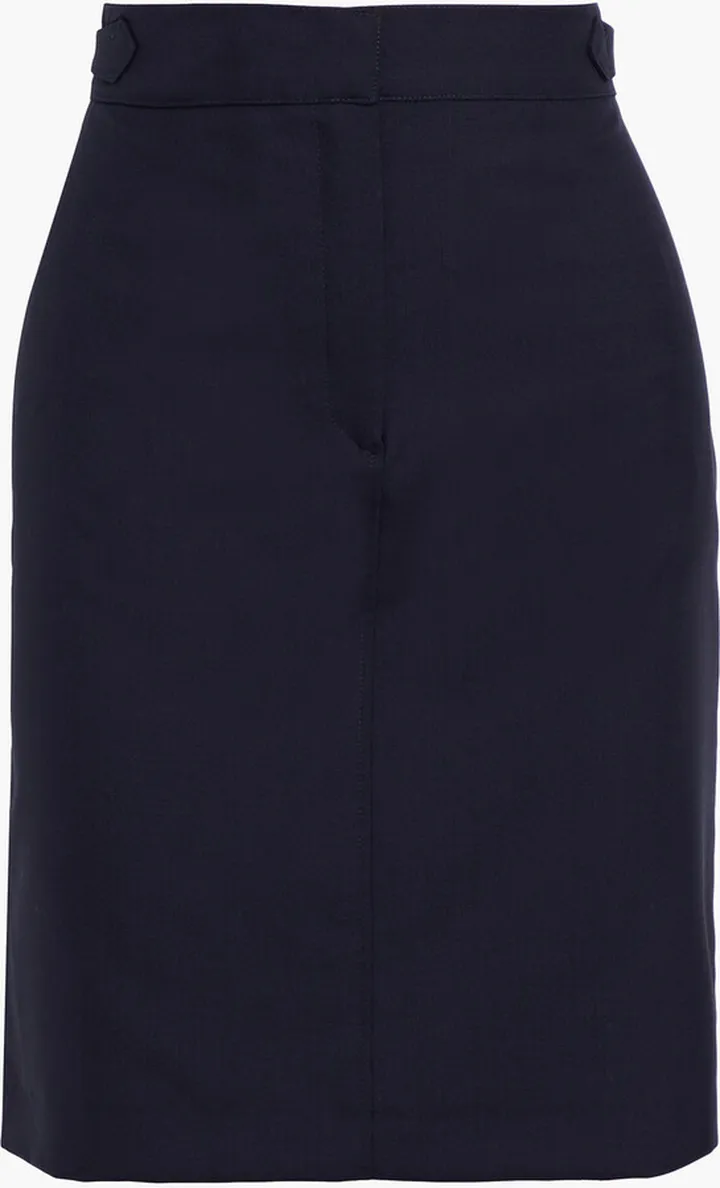 Florencia wool-crepe mini skirt