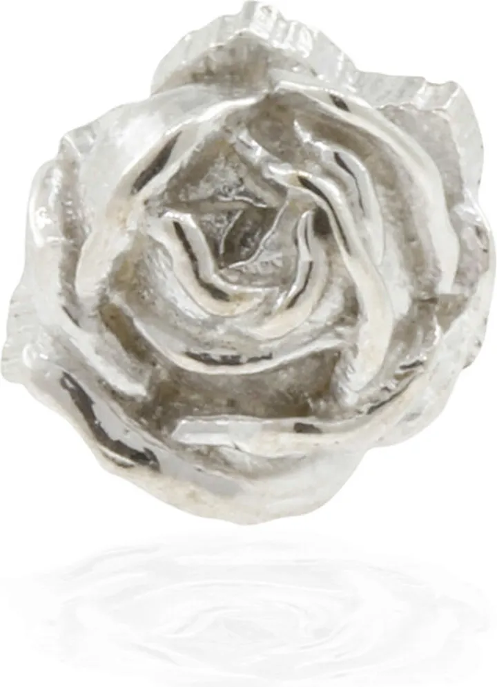 Lee Renee - Rose Lapel Pin - Silver