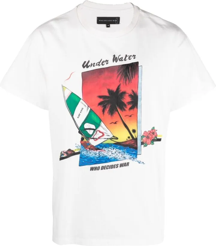 St. Lucy graphic-print cotton T-shirt
