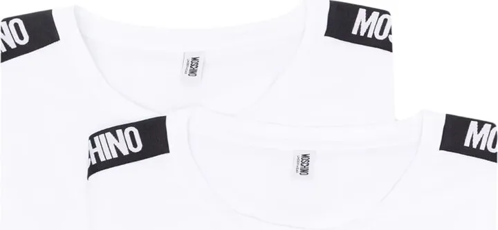 two-pack logo-patch T-shirts