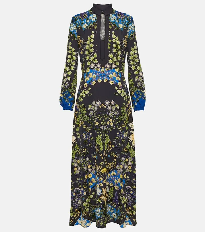 Floral midi dress