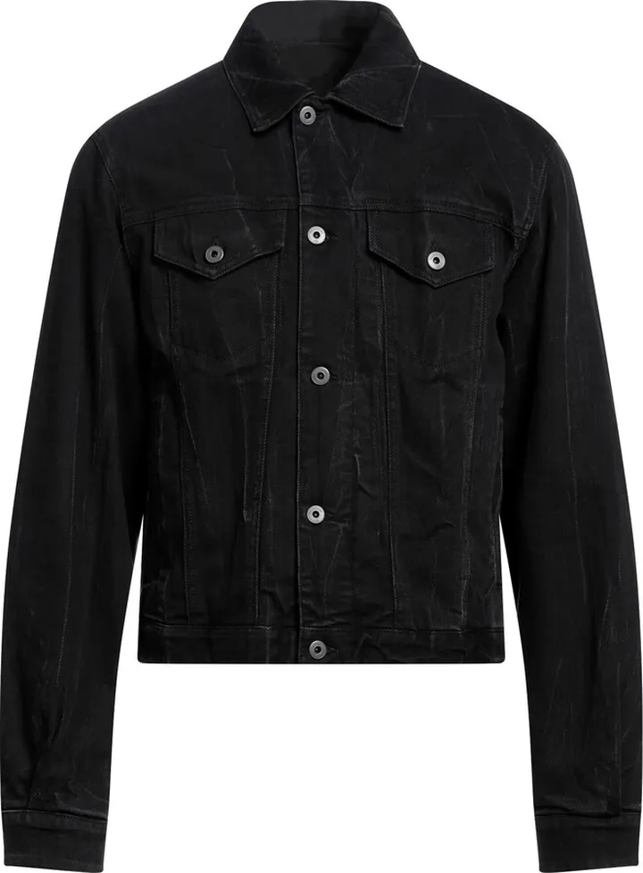 Denim Outerwear Black