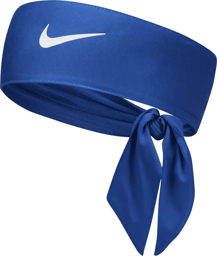 Nike Women's Dri-FIT Head Tie in Blue