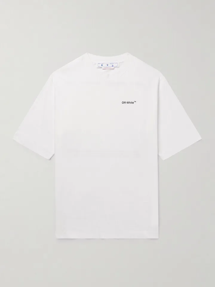Printed Cotton-Jersey T-Shirt