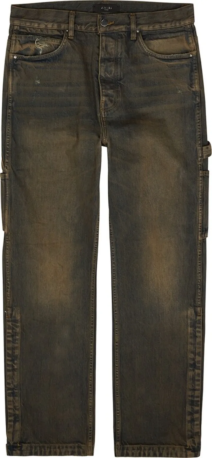 Amiri Stack Workman Wide-leg Jeans