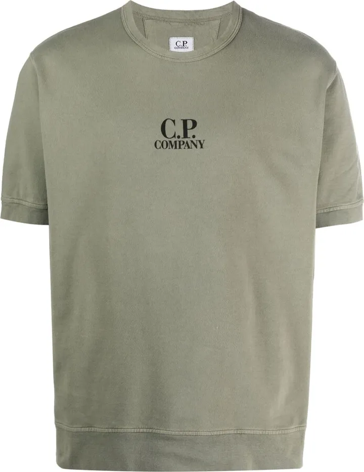 logo-print cotton T-shirt