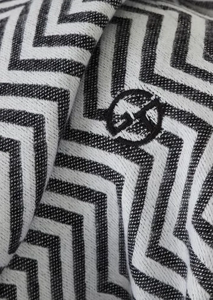 Two-toned wool cape