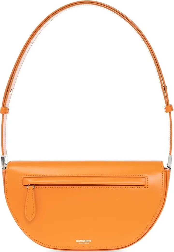 Burberry Small Olympia Logo Printed Shoulder Bag