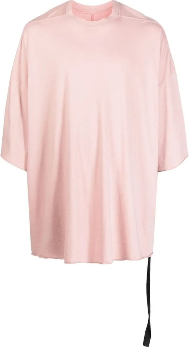 solid-color crew-neck T-shirt