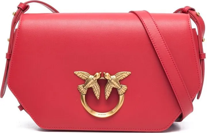 Love bird hexagonal shoulder bag
