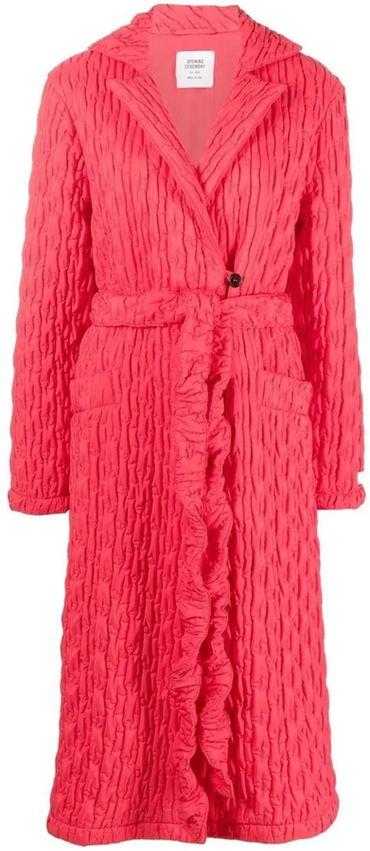 Quilted Long Coat