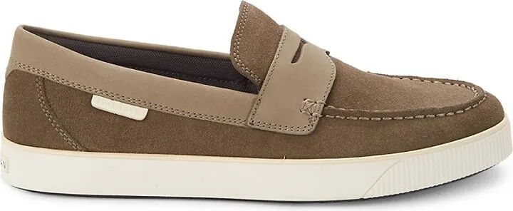 Nantucket Suede Penny Loafers
