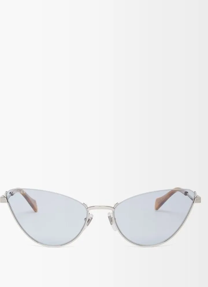 Cat-eye Metal Sunglasses