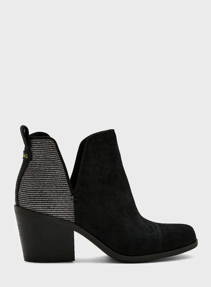 Ankle High Heel Boots