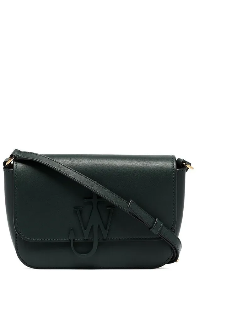 Logo-Plaque Crossbody Bag