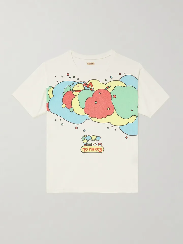 Swimming Max Printed Cotton-Jersey T-Shirt