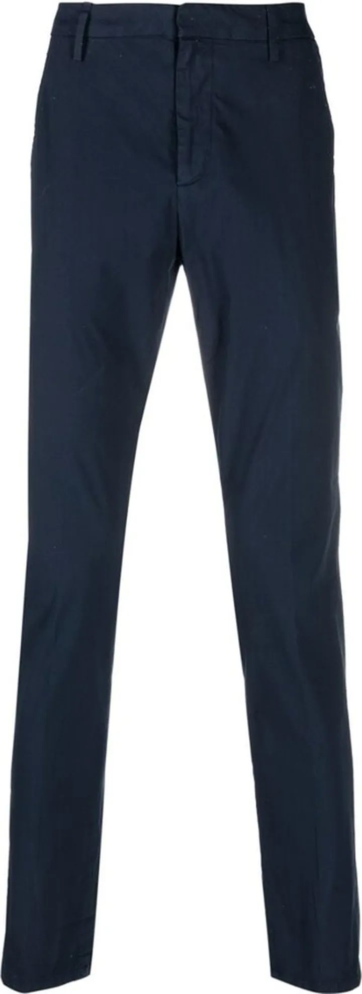 Pressed-Crease Slim-Cut Trousers
