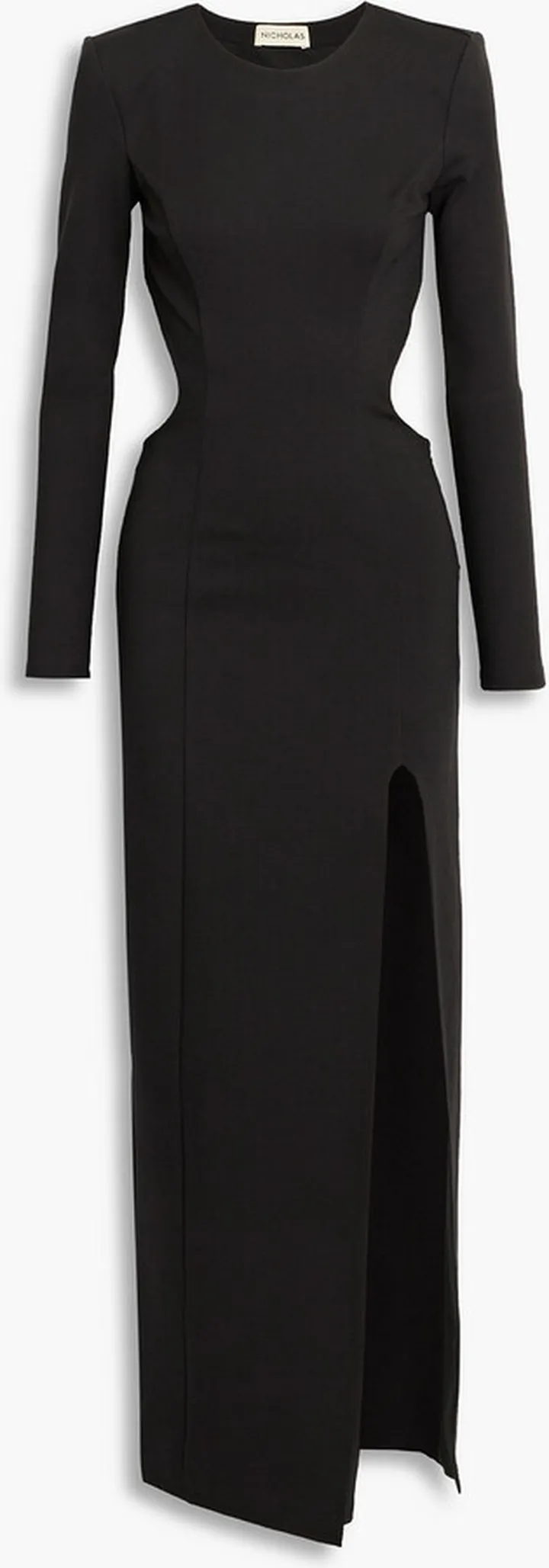 Zaire cutout stretch-knit maxi dress