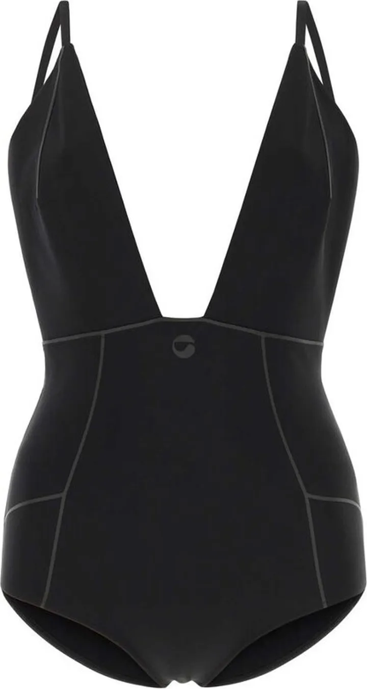Coperni Plunging V-Neck Open Back Bodysuit