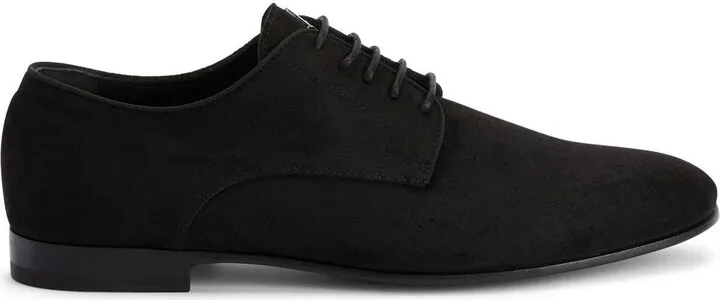 Leather Lace-Up Loafers