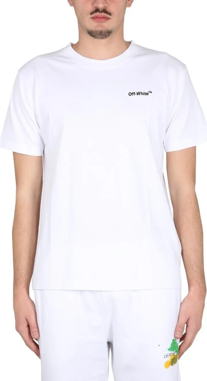 Off-White Helvetica Crewneck T-Shirt