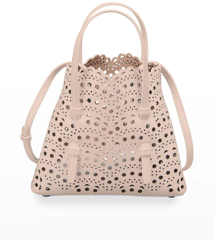 Mina Mini Cutout Top Handle Bag