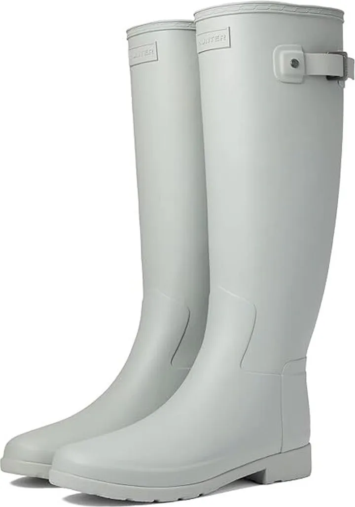 Hunter Original Refined Rain Boots (Ice Grey) Women's Boots