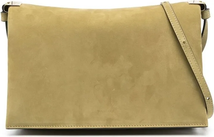 Uma suede crossbody bag