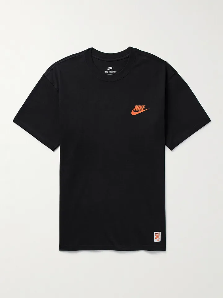 Sportswear Sole Food Logo-Print Cotton-Jersey T-Shirt