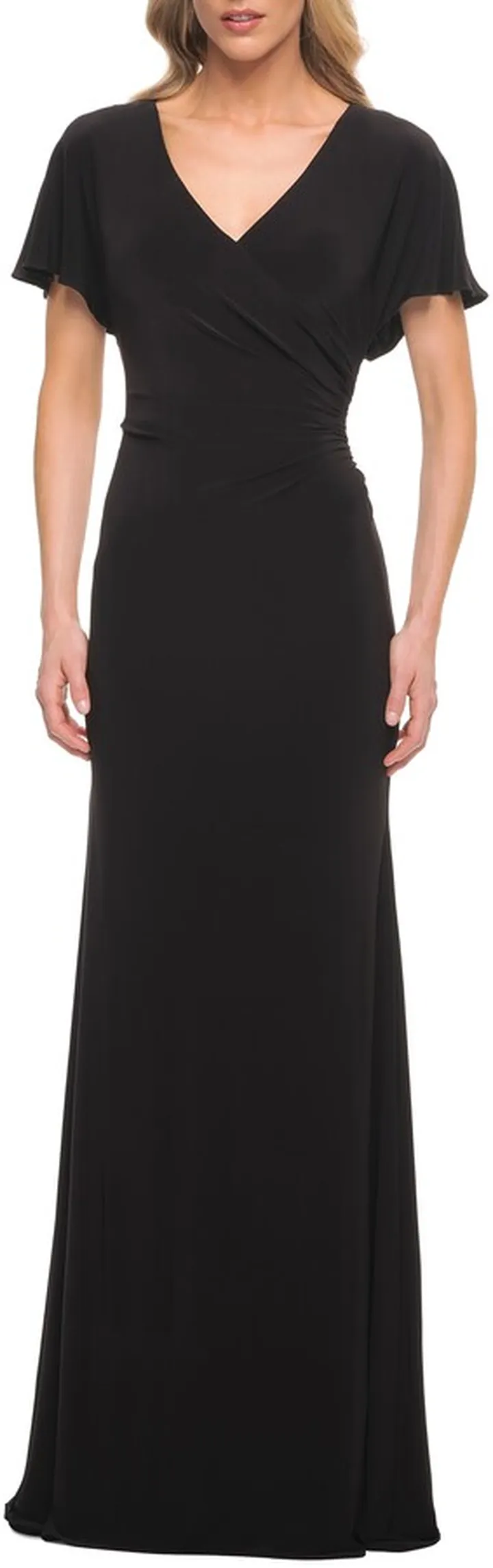 Ruched Jersey Gown