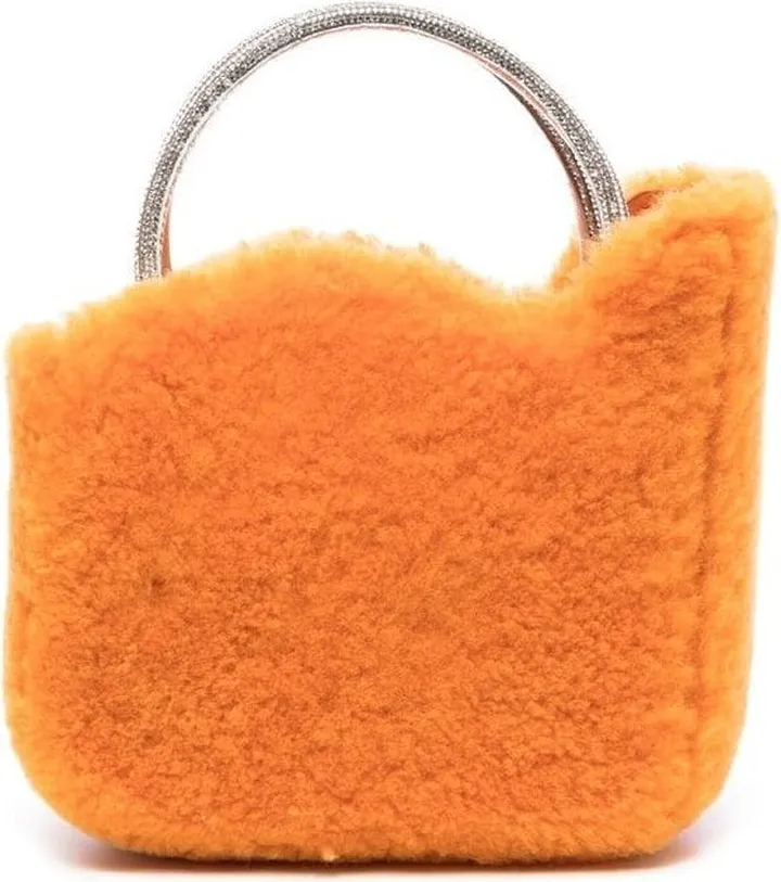 Ivy shearling micro bag