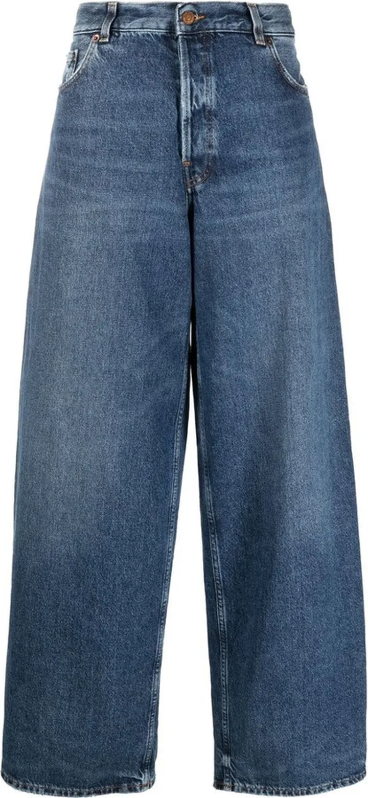 High-Rise Wide Leg Jeans
